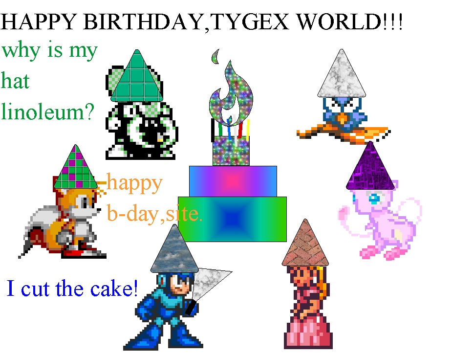 the site's birthday.